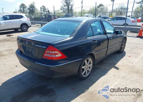 2003 Mercedes-Benz C 230 Kompressor Sport from USA, damaged, VIN WDBRF40J83F420238